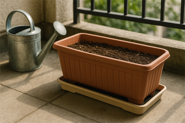 ベランダでも安心！プランターの土が流れにくくなる置き方のコツ5つ