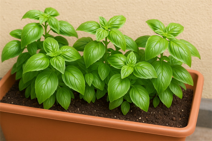 バジルのプランターサイズと管理のポイント