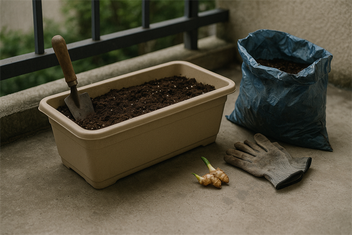みょうがのプランターサイズ選びと育て方