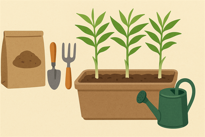 みょうがのプランターサイズ以外の栽培のコツ