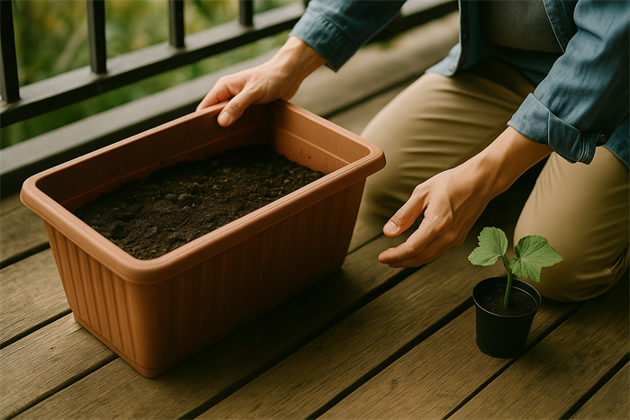失敗しないオクラのプランターサイズ選び