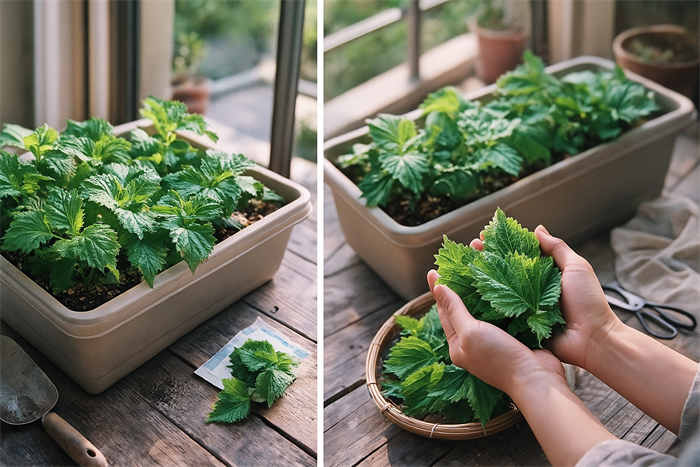 大葉のプランターサイズ選びの基本ポイント
