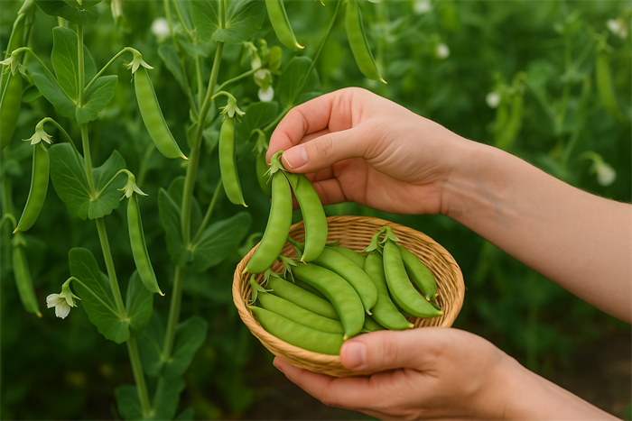 スナップエンドウのプランターサイズで迷わない選択